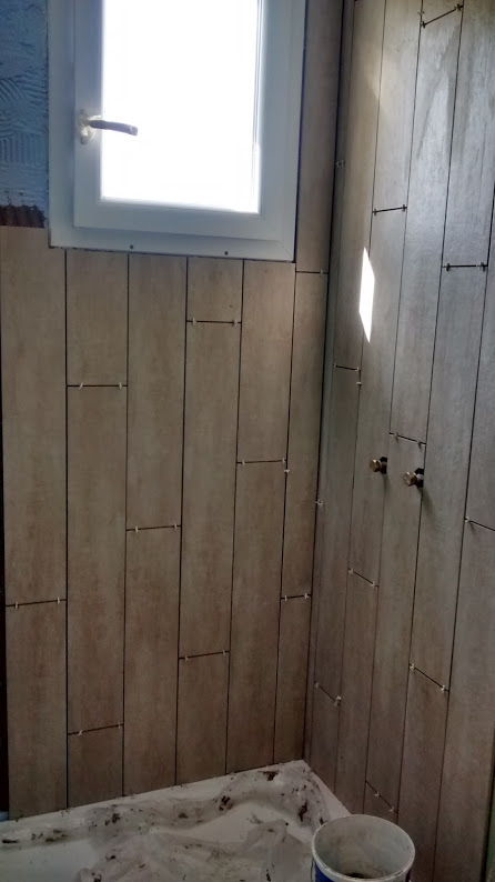 salle de bain - faience douche