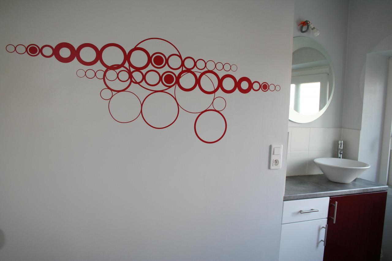 salle de bain meuble sous vasque - peinture